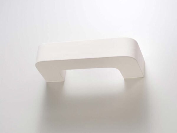 Gipsowy kinkiet w kształcie łuku z podwójnym światłem LED