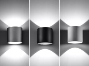 miniaturka Minimalistyczny Kinkiet Antracytowy OCEANUS 1