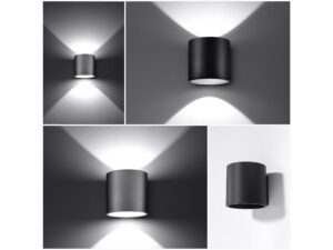 miniaturka Minimalistyczny Kinkiet Antracytowy OCEANUS 1