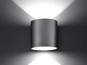 miniaturka Minimalistyczny Kinkiet Antracytowy OCEANUS 1