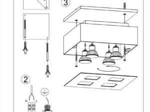 miniaturka Lampy Sufitowe MISTICA 4 Nowoczesność