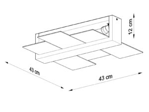 miniaturka Plafon XYLON 2 Idealny do Każdego Wnętrza