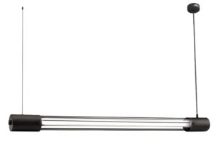 Czarna Stalowa Lampa Wisząca VIBRANT