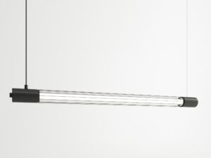 miniaturka Czarna Stalowa Lampa Wisząca VIBRANT