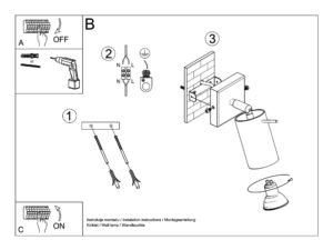 miniaturka Kinkiet RING 1 Regulowany