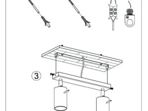 miniaturka Nowoczesny Plafon RING 2 do loftu