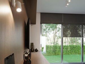 miniaturka Plafon RING 3 z chromowanymi przegubami