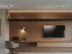 miniaturka Plafon RING 3 z chromowanymi przegubami