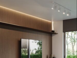 miniaturka Plafon RING 3 z chromowanymi przegubami