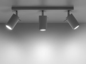 miniaturka Plafon RING 3 z chromowanymi przegubami