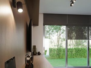 miniaturka Plafon RING 3 z chromowanymi przegubami