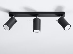 miniaturka Plafon RING 3 z chromowanymi przegubami