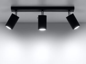 miniaturka Plafon RING 3 z chromowanymi przegubami