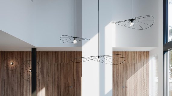 miniaturka TITANIA 70 Lampa Czarna Styl Minimalistyczny Stal