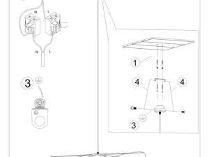 miniaturka TITANIA 70 Lampa Czarna Styl Minimalistyczny Stal