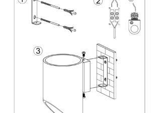 miniaturka Kinkiet Aluminiowy Biały PLUTONE 20