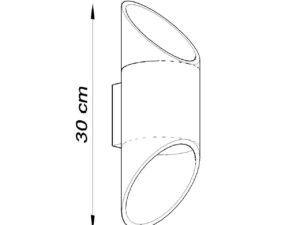 miniaturka Nowoczesny Kinkiet PLUTONE 30