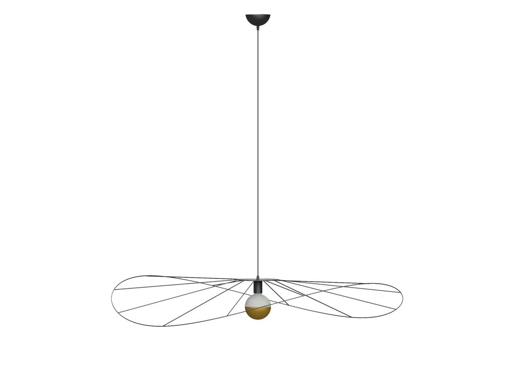 TITANIA 70 Lampa Czarna Styl Minimalistyczny Stal