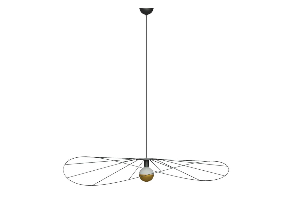 TITANIA 70 Lampa Czarna Styl Minimalistyczny Stal