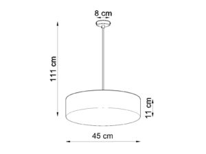 miniaturka Nowoczesna Lampa Wisząca INFINITO 45