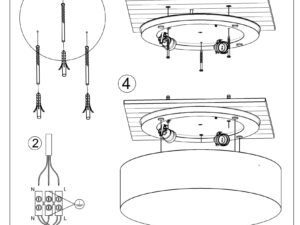 miniaturka Stylowy Plafon do Wnętrz INFINITO 25