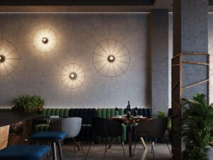 miniaturka Minimalistyczny Kinkiet/Plafon w Stylu Loft TITANIA