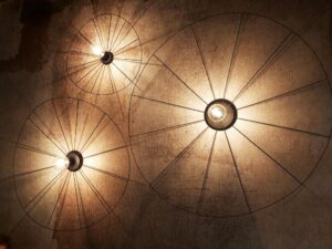 miniaturka Minimalistyczny Kinkiet/Plafon w Stylu Loft TITANIA