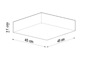miniaturka Plafon Przykuwający Uwagę HARMONIA 45