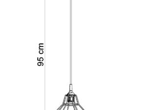 miniaturka Futurystyczne Oświetlenie Wiszące EKLIPSA