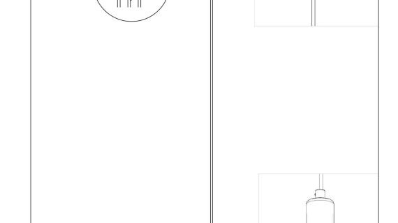 miniaturka NOLAN Czarna Lampa Stal Styl Minimalistyczny