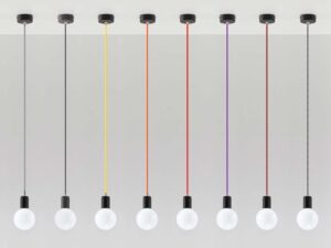 miniaturka NOLAN Czarna Lampa Stal Styl Minimalistyczny