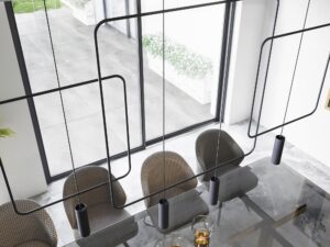 miniaturka Lampa Wisząca Surowa Geometria RADIUS 1