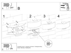 miniaturka Kinkiet z Drewna Rustykalny QUINTUS