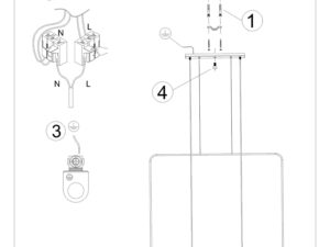 miniaturka Nowoczesna Lampa Wisząca z Stali RADIUS 2