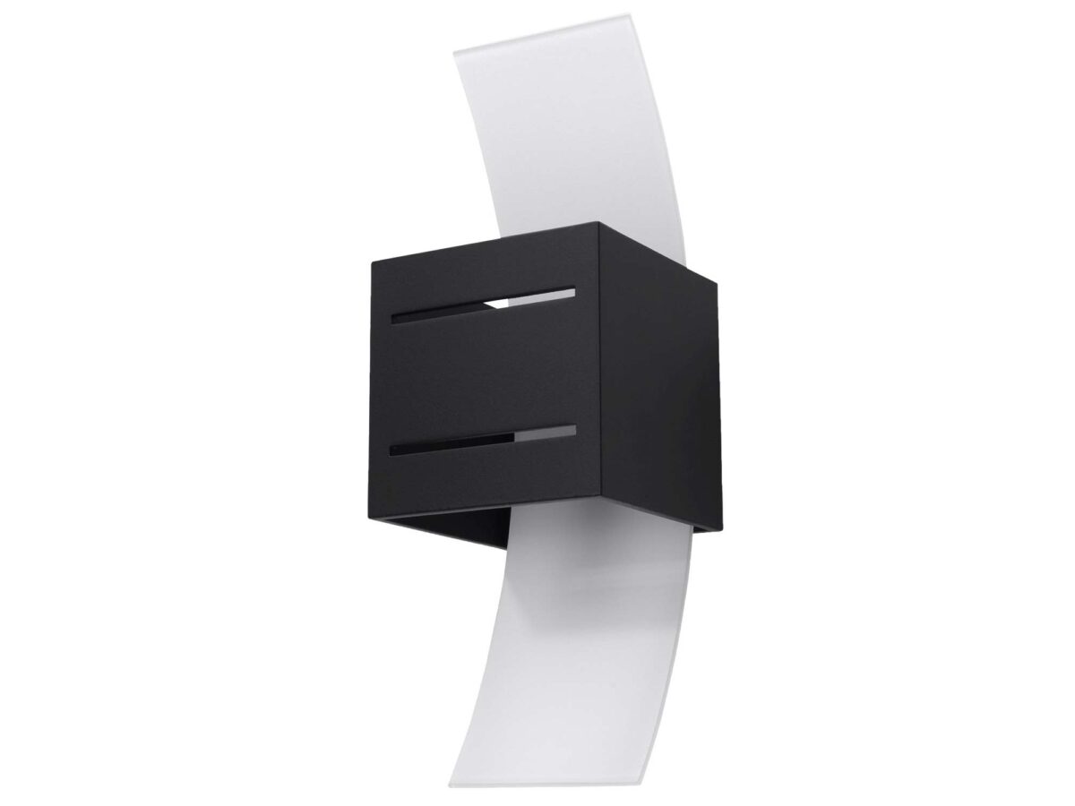 Stylowy Kinkiet z Grubym Szkłem LUCERO