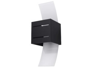 Stylowy Kinkiet z Grubym Szkłem LUCERO