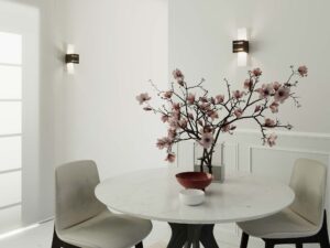 miniaturka Stylowy Kinkiet z Grubym Szkłem LUCERO