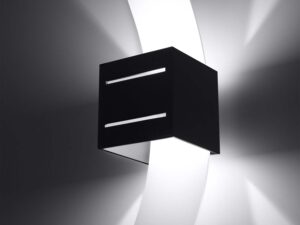 miniaturka Stylowy Kinkiet z Grubym Szkłem LUCERO