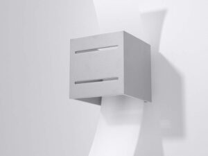 miniaturka Stylowy Kinkiet z Grubym Szkłem LUCERO