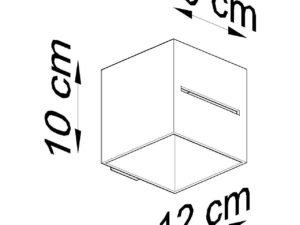 miniaturka Kinkiet Stylowy Aluminiowy LYSR