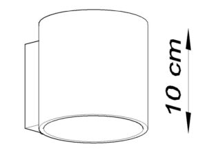 miniaturka VIOLET Kinkiet Styl Klasyczny Biały