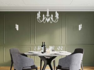 miniaturka Klasyczny Kinkiet Stylizowany na Kandelabr MELUSINA