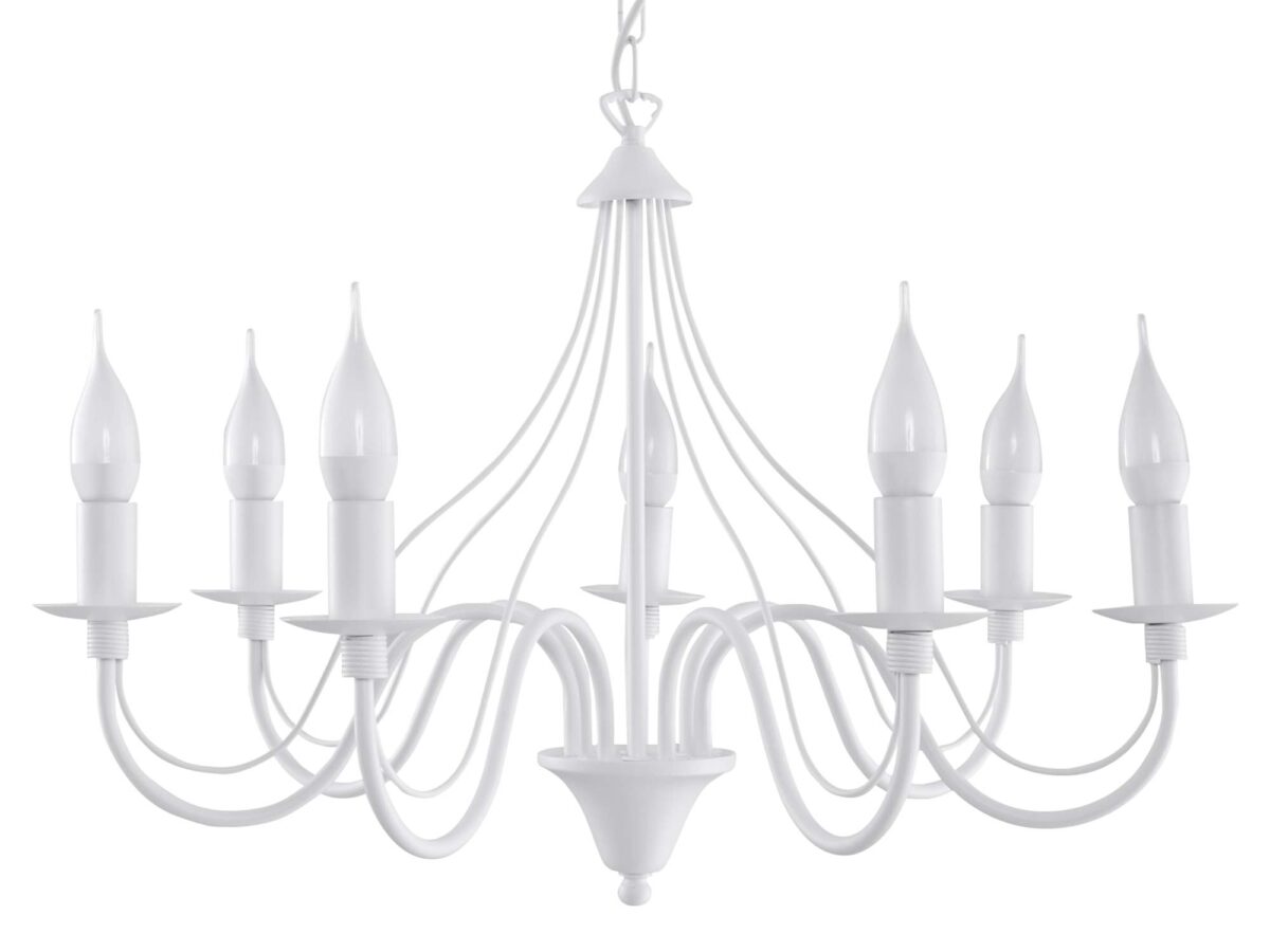 Żyrandol metalowy dla koneserów MELUSINA 7