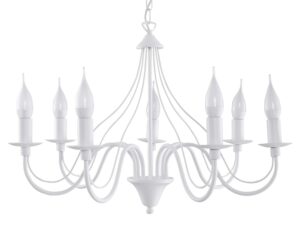 Żyrandol metalowy dla koneserów MELUSINA 7