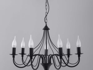 miniaturka Żyrandol metalowy dla koneserów MELUSINA 7