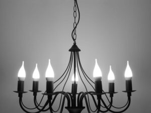 miniaturka Żyrandol metalowy dla koneserów MELUSINA 7