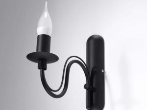 miniaturka Klasyczny Kinkiet Stylizowany na Kandelabr MELUSINA