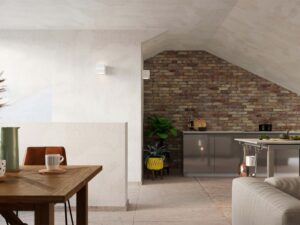 miniaturka Kinkiet Ceramiczny z Liniami Kwadratowy LUDUS LINE