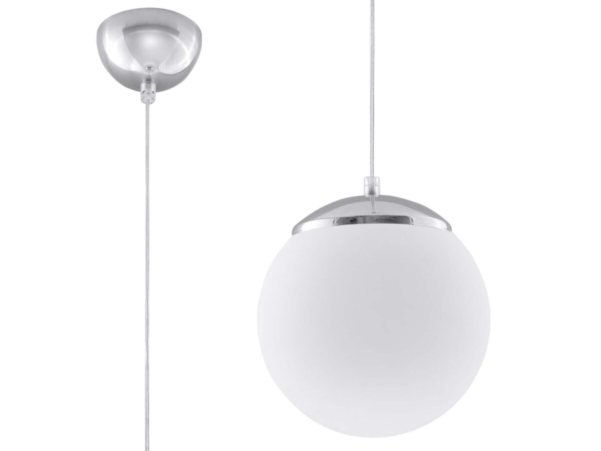 Nowoczesne Oświetlenie z Mlecznym Szkłem UGO 30