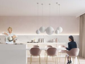 miniaturka UGO 20: Nowoczesne Oświetlenie z Mlecznym Szkłem